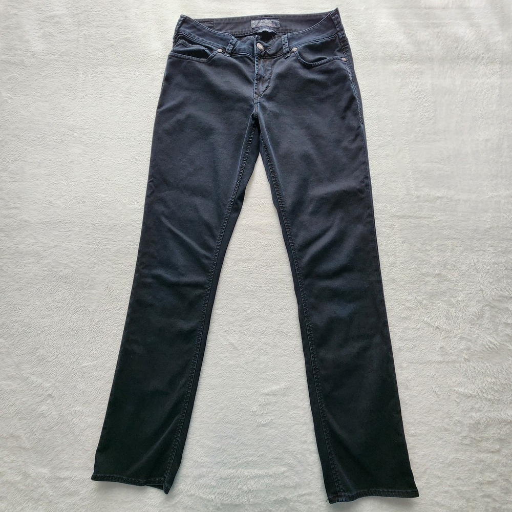Silver Jeans Suki Slim Jeans Womens 29 Black‎ 30W 30.5L Straight Stretch Pants